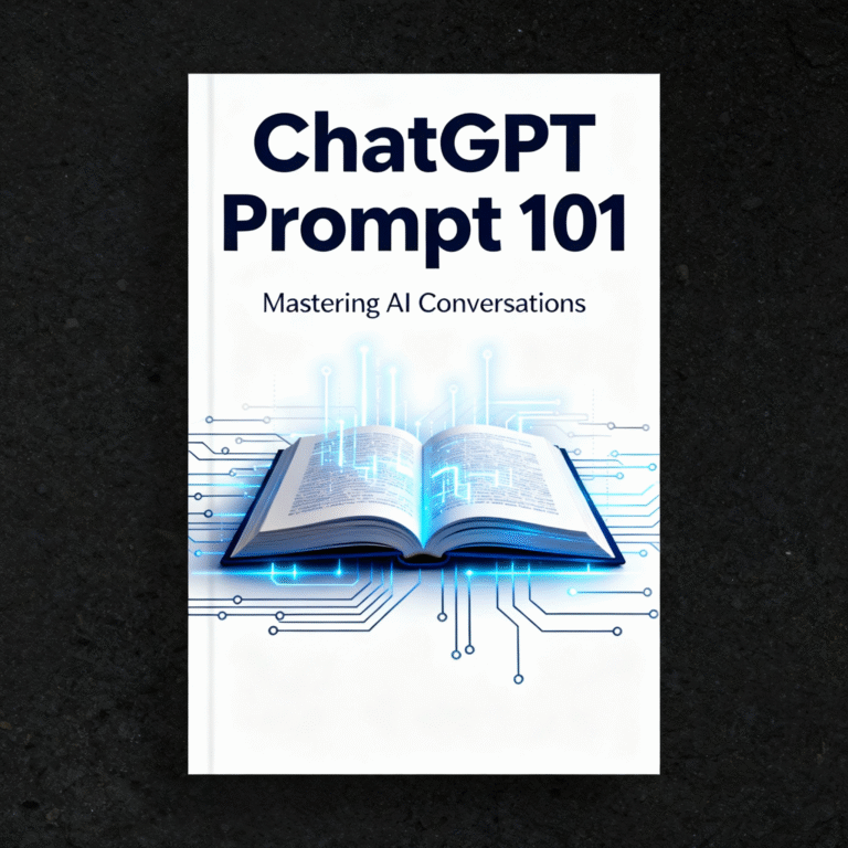 Chatgpt prompt E-book 101